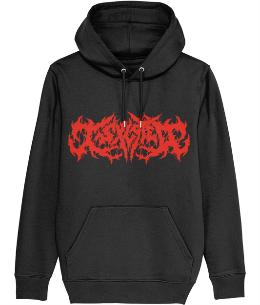 Isxlated Red Logo Hoodie